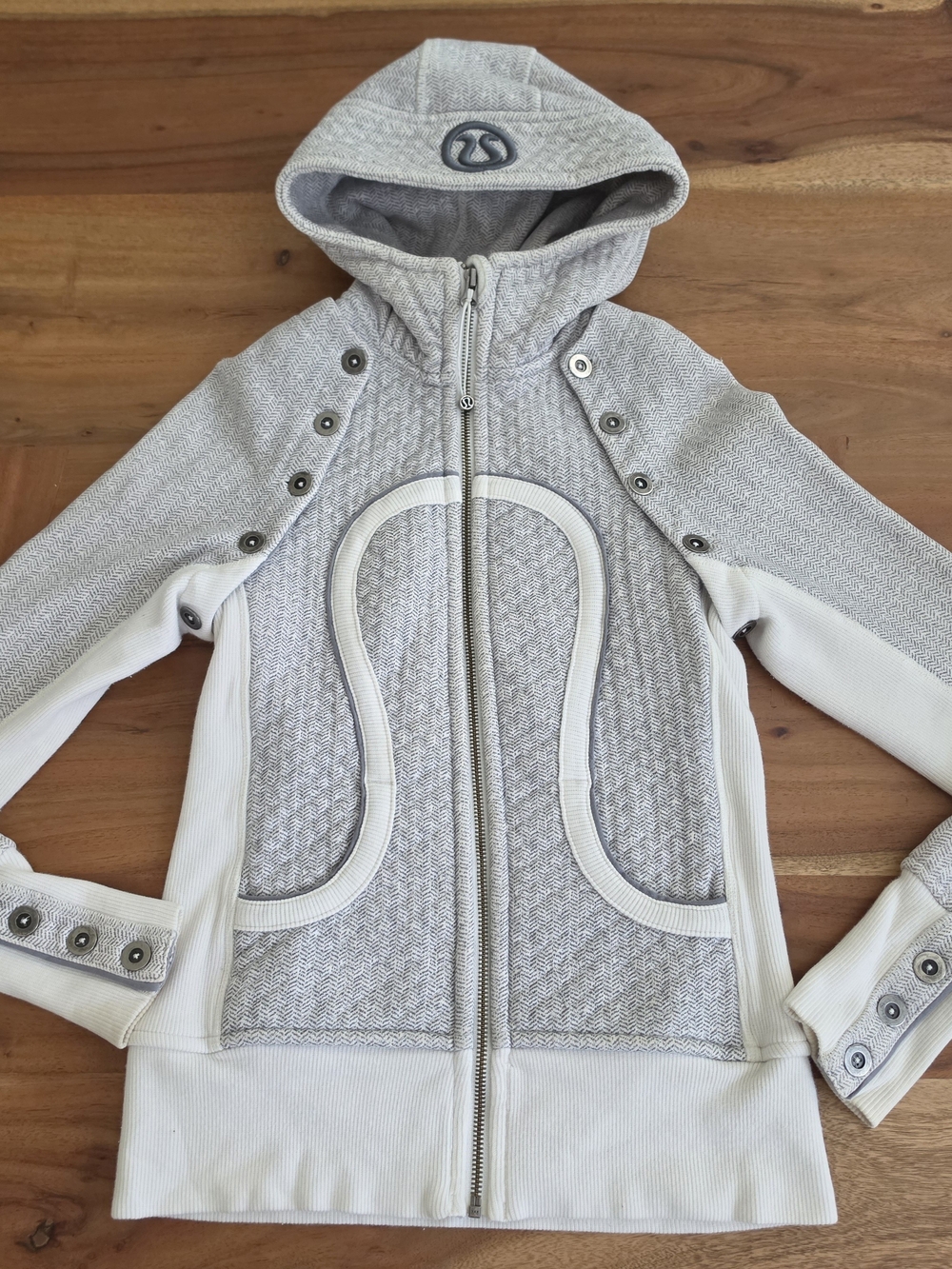 Lululemon Women's Special Edition Herringone Scuba Hoodie & Vest Size 2
